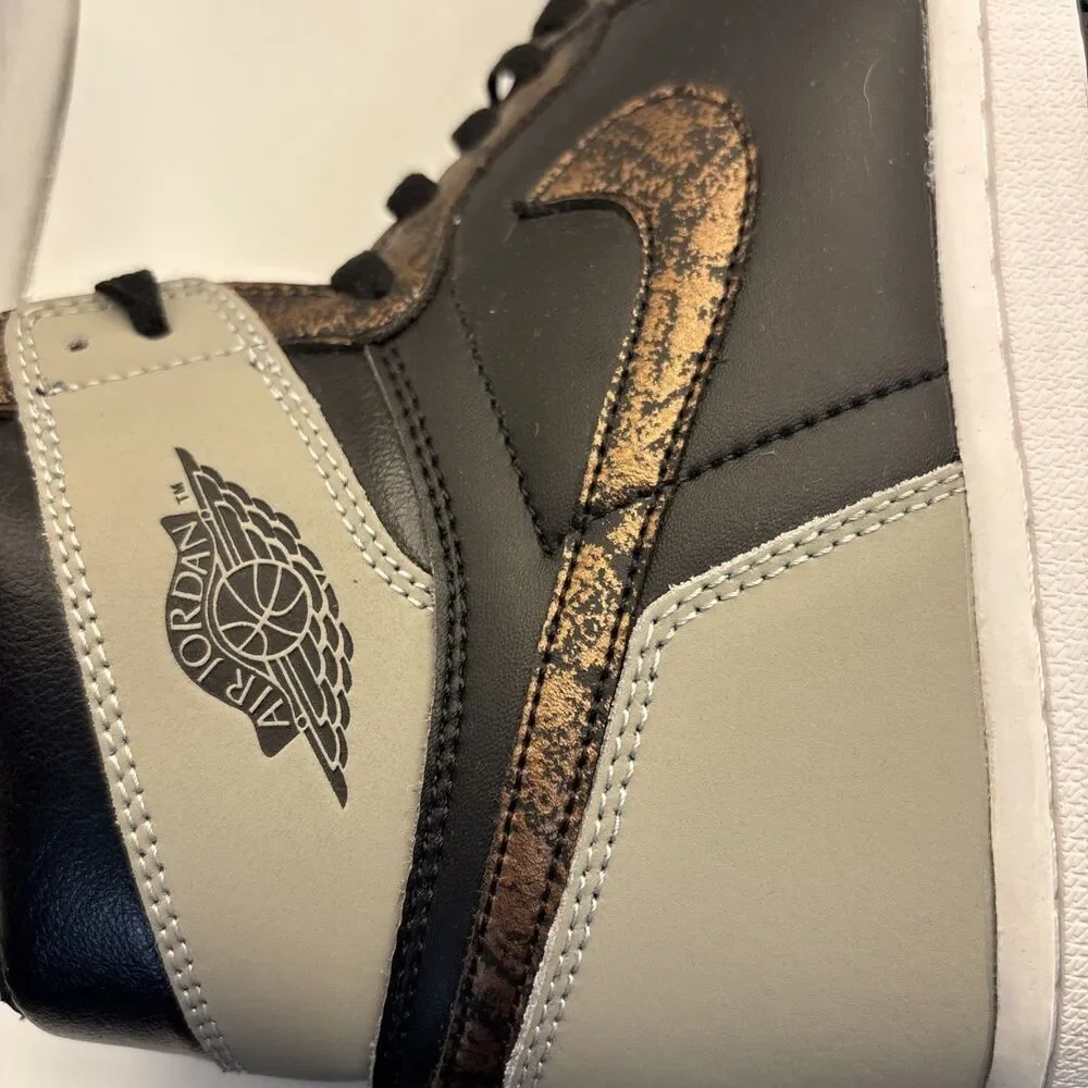 Nike Air Jordan 1 Retro High OG Patina Rust Copper Size 9.5 555088-134